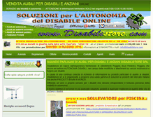 Tablet Screenshot of disabilistore.com